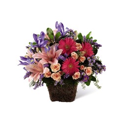 ES104 spring basket from Fabbrini's Flowers in Hoffman Estates, IL