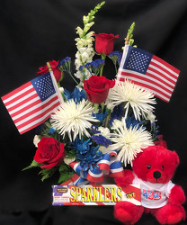 FJ100 Fourth of July Special from Fabbrini's Flowers in Hoffman Estates, IL