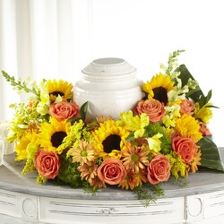 S178 Urn of Autumn from Fabbrini's Flowers in Hoffman Estates, IL