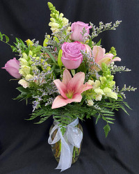 WS152 Lilies, Roses and Snap Dragons, Oh My! from Fabbrini's Flowers in Hoffman Estates, IL