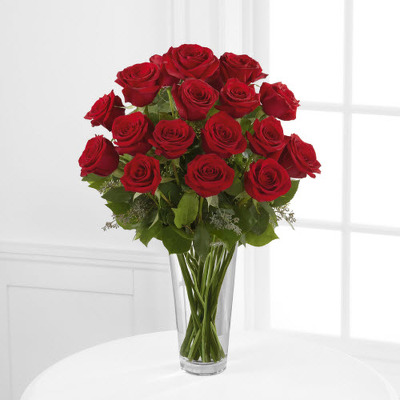 R810 Classy in Red 2 Dozen from Fabbrini's Flowers in Hoffman Estates, IL