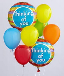 BB103 Thinking of You Balloon Bouquet from Fabbrini's Flowers in Hoffman Estates, IL
