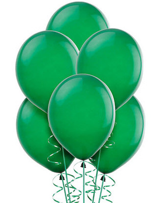 BB113 Green Balloon Bouquet from Fabbrini's Flowers in Hoffman Estates, IL