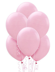 BB118 Pink Balloon Bouquet from Fabbrini's Flowers in Hoffman Estates, IL