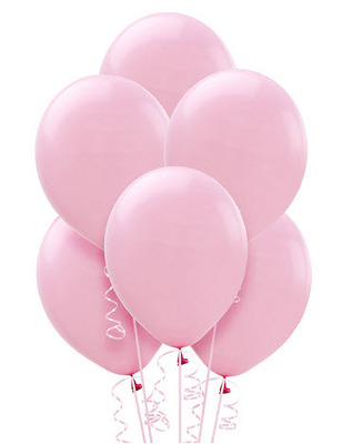 BB118 Pink Balloon Bouquet from Fabbrini's Flowers in Hoffman Estates, IL