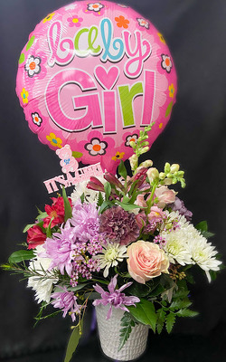 BG101 Baby Girl! from Fabbrini's Flowers in Hoffman Estates, IL