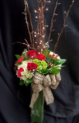 CH102 A Bright Christmas from Fabbrini's Flowers in Hoffman Estates, IL