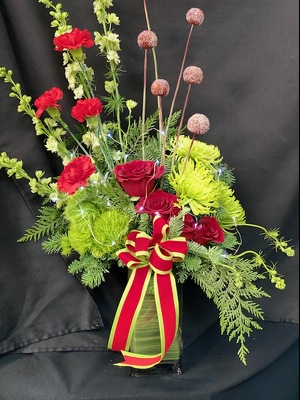 Ch105 Contemporary Christmas from Fabbrini's Flowers in Hoffman Estates, IL