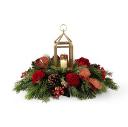 CH1064 Christmas Lantern  from Fabbrini's Flowers in Hoffman Estates, IL