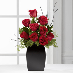 R807 Classy & Contemporary Red from Fabbrini's Flowers in Hoffman Estates, IL