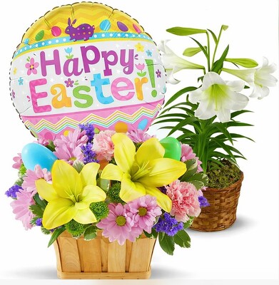 EA116 EASTER SET from Fabbrini's Flowers in Hoffman Estates, IL