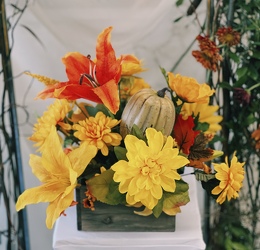 Fall2 Gourds and Blooms from Fabbrini's Flowers in Hoffman Estates, IL
