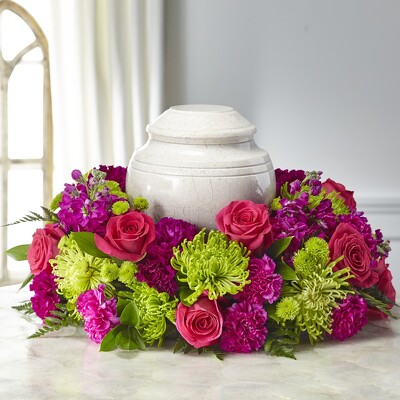 S119 Urn of Jewels from Fabbrini's Flowers in Hoffman Estates, IL