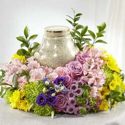 S175 Urn of Spring from Fabbrini's Flowers in Hoffman Estates, IL