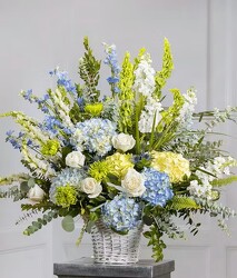 S18C CALM AND COMFORT BASKET from Fabbrini's Flowers in Hoffman Estates, IL