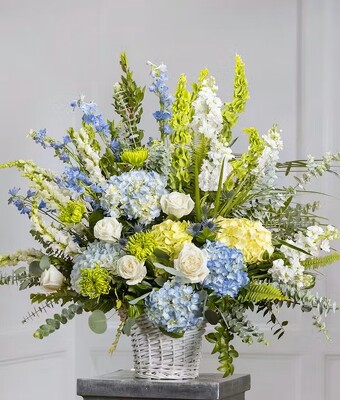 S18C CALM AND COMFORT BASKET from Fabbrini's Flowers in Hoffman Estates, IL