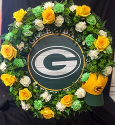 S218 Green Bay Packers from Fabbrini's Flowers in Hoffman Estates, IL