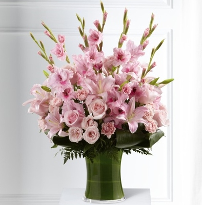 S228 Vase of Pink from Fabbrini's Flowers in Hoffman Estates, IL
