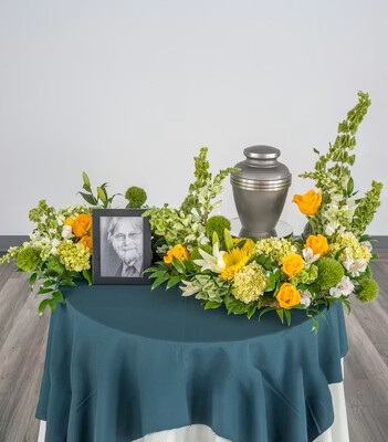 S23A WARM URN TRIBUTE  from Fabbrini's Flowers in Hoffman Estates, IL