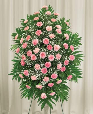 PINK CARNATION EASEL from Fabbrini's Flowers in Hoffman Estates, IL