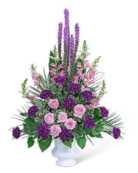 S73C PURPLE SERVICE from Fabbrini's Flowers in Hoffman Estates, IL