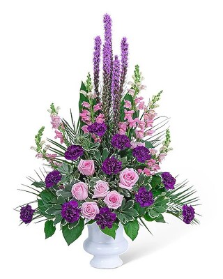 S73C PURPLE SERVICE from Fabbrini's Flowers in Hoffman Estates, IL