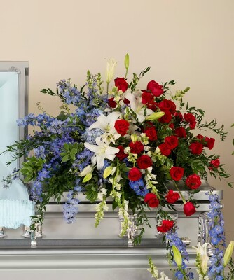 THANK YOU CASKET from Fabbrini's Flowers in Hoffman Estates, IL