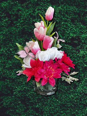 SL5 Tall pinks from Fabbrini's Flowers in Hoffman Estates, IL