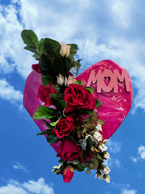SL8 Heart memorial from Fabbrini's Flowers in Hoffman Estates, IL