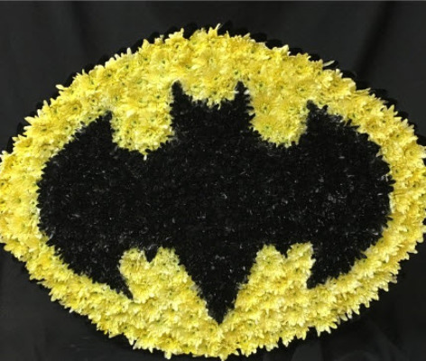 S162 Batman Easel from Fabbrini's Flowers in Hoffman Estates, IL
