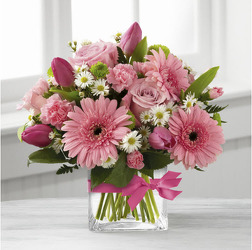 E103 Pretty and Pink from Fabbrini's Flowers in Hoffman Estates, IL