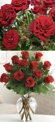WS125 Heart Roses from Fabbrini's Flowers in Hoffman Estates, IL