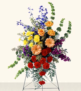 FTD Fond Farewell Standing Spray from Fabbrini's Flowers in Hoffman Estates, IL