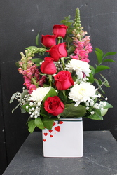 The Heart-on from Fabbrini's Flowers in Hoffman Estates, IL