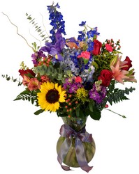 Vase arrangement V119 from Fabbrini's Flowers in Hoffman Estates, IL