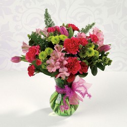 Vase arrangement V114 from Fabbrini's Flowers in Hoffman Estates, IL