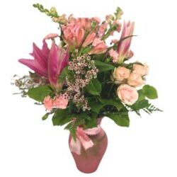 Mom Loves Pink MOO1PK from Fabbrini's Flowers in Hoffman Estates, IL