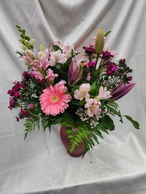 MOO3PK MOM'S FAVORITE PINK from Fabbrini's Flowers in Hoffman Estates, IL